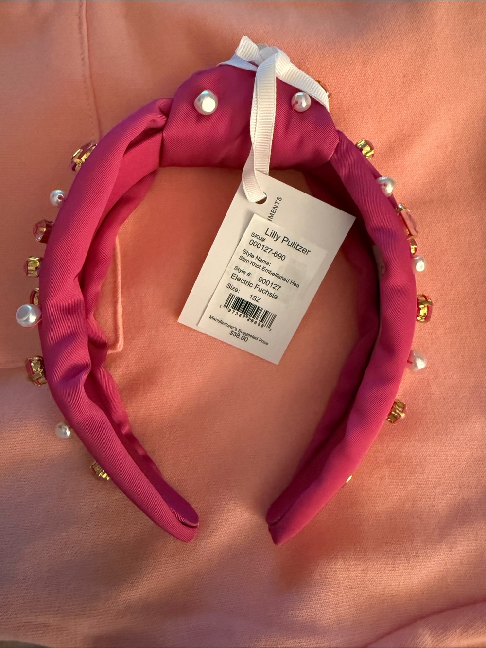 Lilly Pulitzer Slim Knot Embellished Headband